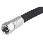 RS PRO 654mm Synthetic Rubber Hydraulic Hose Assembly, 215bar Max Pressure