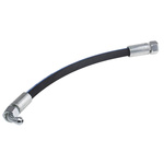RS PRO 262mm Synthetic Rubber Hydraulic Hose Assembly, 215bar Max Pressure