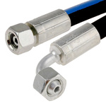 RS PRO 1458mm Synthetic Rubber Hydraulic Hose Assembly, 330bar Max Pressure