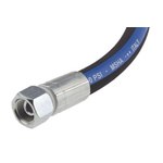 RS PRO 1958mm Synthetic Rubber Hydraulic Hose Assembly, 330bar Max Pressure