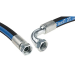 RS PRO 754mm Synthetic Rubber Hydraulic Hose Assembly, 215bar Max Pressure
