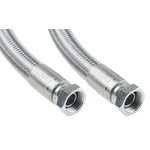 RS PRO 1000mm Galvanized Steel Wire Hydraulic Hose Assembly, 85bar Max Pressure