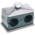 RS PRO Double Tube Clamp for 18mm tube
