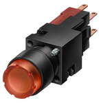 3SB2202-0LB01 | Siemens, 3SB2 Non-illuminated Black Round Push Button, SPST, 16mm Momentary Tab