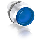1SFA611102R2104 | ABB Blue Push Button Head - Momentary, MP3 Series, 22.5mm Cutout, Round
