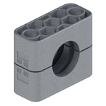 Parker Double Hydraulic Pipe Clamp for 18mm tube, RAA218X