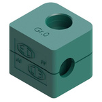 Parker Single Hydraulic Pipe Clamp for 10mm tube, RAP010X