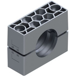 Parker Double Hydraulic Pipe Clamp for 25mm tube, RCA225X