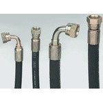 Parker 1800mm Synthetic Rubber Hydraulic Hose Assembly, 400 bar Max Pressure