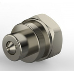 RS PRO Carbon Steel Female Hydraulic Quick Connect Coupling, BSP 1/2 Female