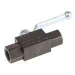 Parker Phosphated Steel Hydraulic Ball Valve, KH1/4CFX G 1/4