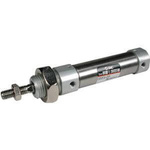 55-CD85N16-10-B | SMC Pneumatic Cylinder 16mm Bore, 10mm Stroke, 55-CS1 Series, Double Acting