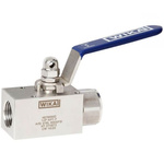 WIKA Stainless Steel Hydraulic Ball Valve, 38388193 NPT 1/2