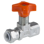 RS PRO Hydraulic Pressure Gauge Isolation Valve, G 1/4 Female