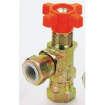 RS PRO Hydraulic Pressure Gauge Isolation Valve, G 1/4 Female