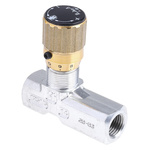 RS PRO Inline Mounting Hydraulic Flow Control Valve, G 1/4, 210bar, 20L/min