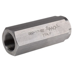 RS PRO Stainless Steel, Steel Inline Mounting, Hydraulic Check Valve, BSP 3/4, 90L/min