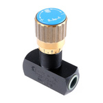 RS PRO Inline Mounting Hydraulic Flow Control Valve, G 1/4, 400bar, 25L/min