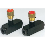 RS PRO Inline Mounting Hydraulic Flow Control Valve, G 1/2, 50L/min