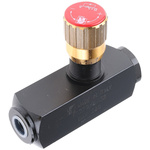 RS PRO Inline Mounting Hydraulic Flow Control Valve, G 3/8, 25L/min