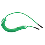 PUS 64V | PREVOST 4m, Polyurethane Recoil Hose, with R 1/4 connector
