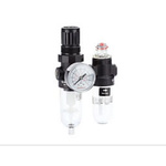Norgren G 1/8 Filter Regulator Lubricator, Automatic Drain, 40μm Filtration Size