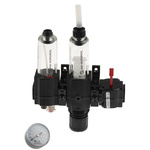 Norgren G 3/8 FRL, Semi Automatic Drain, 40μm Filtration Size - Without Pressure Gauge
