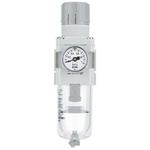 SMC AW Filter Regulator, 5μm, 1/4 in, 3/8 in, Automatic