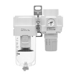 SMC AC40 Filter Regulator, 5μm, G 1/2, Automatic