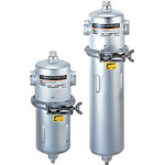 SMC FQ1 series 50μm Rc 1/2 1 MPa Pneumatic Filter 25L/min max with Manual drain