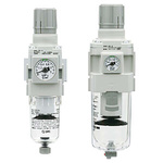 SMC AW30 Filter Regulator, 5μm, G 1/4, Manual