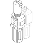 Festo MS Filter Regulator, 40μm, G 1/2, Manual