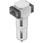 Festo D series 5μm G 1 Pneumatic Filter 3800L/min max with Manual drain
