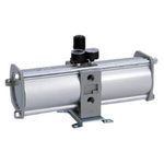 SMCVBA Pneumatic Booster Regulator, 1/2 in