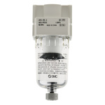 SMC AF series 5μm G 1/4 1 MPa, 1.5 MPa Pneumatic Filter with Manual drain