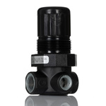 Norgren G 1/4 Pneumatic Regulator - 0.3bar to 7bar, 1/4in, 20bar max. input