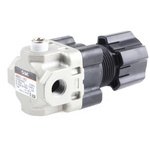 SMC G 1/8 Pneumatic Regulator - 0.05MPa to 0.3MPa, 1/8in, 2MPa max. input