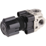 SMC G 1/4 Pneumatic Regulator - 0.05MPa to 0.3MPa, 1/4in, 2MPa max. input