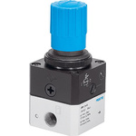 Festo G 1/4 Pneumatic Regulator - 1bar to 12bar, 1/4in, 7bar max. input, 159500