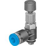 Festo G 1/8 Pneumatic Regulator - 2bar to 6bar, 1/8 in, 9bar max. input, 153499