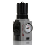 Norgren G 3/8 Pneumatic Regulator - 0.3bar to 10bar, 20bar max. input