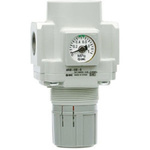 SMC G 1/8 Pneumatic Regulator - 0.5bar to 8.5bar, 10bar max. input