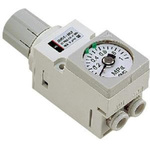 SMC M6 Pneumatic Regulator - 0.5bar to 7bar, 10bar max. input