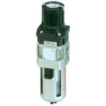 SMC G 1/4 Pneumatic Regulator -, 10bar max. input