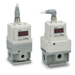 SMC G 1/8 Pneumatic Regulator - 0.1MPa to 1MPa, Rc 1/8 in, 1Mpa max. input, SERIE ITV1000