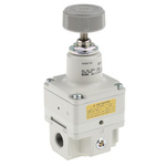 SMC G 1/4 Pneumatic Regulator - 0.005MPa to 0.2MPa, 1/4in, 1MPa max. input