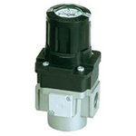 SMC NPT 1/8 Pneumatic Regulator - 0.05MPa to 0.3MPa, 1/8in, 0.3MPa max. input