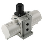 SMC G 1/4 Pneumatic Regulator -, 1MPa max. input