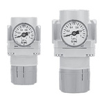 SMC NPT 1/4 Pneumatic Regulator - 0.05MPa to 0.85MPa, 1/4in, 1MPa max. input