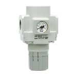 SMC G 1/8 Pneumatic Regulator - 0.02MPa to 0.2MPa, 1/8, 1MPa max. input